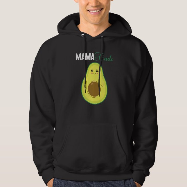 Sudadera Graphic of Mamacado Papacado for Avocado   2 (Anverso)