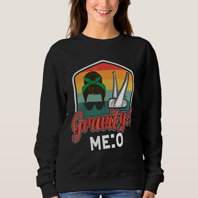 Sudadera Gravedad 1 Yo 0  Fractura de brazo 8 (Anverso)