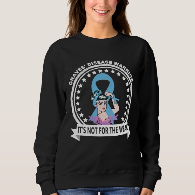 Sudadera Graves Disease Warrior (Anverso)