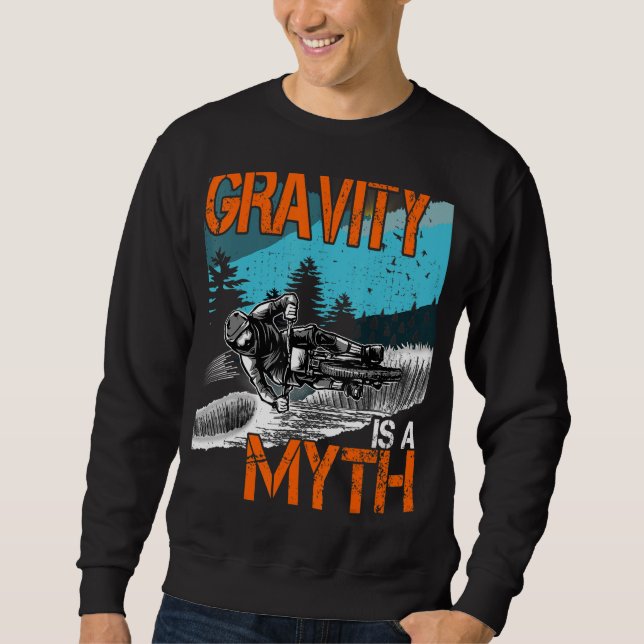 Sudadera Gravity es un conjunto de Myth Downhill mountain b (Anverso)