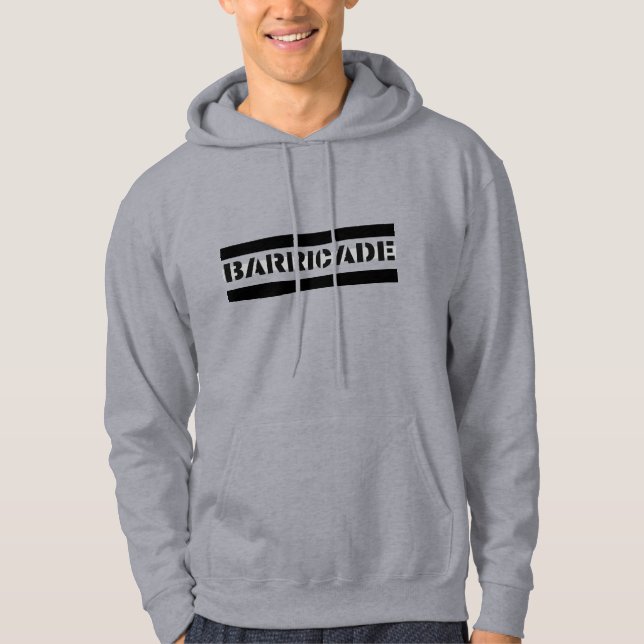 Sudadera Gray Barricade Hoodie (Anverso)
