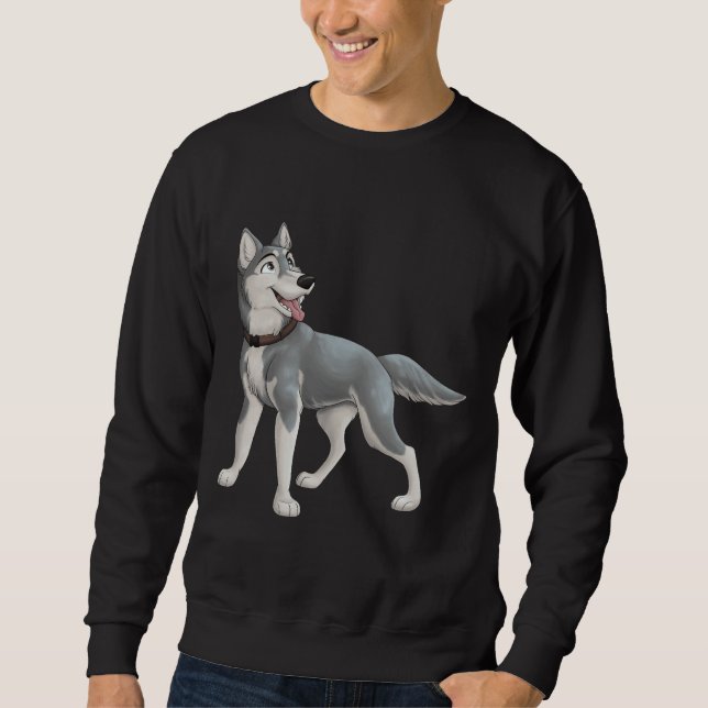 Sudadera Gray Husky (Anverso)