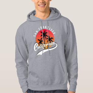 Sudadera Gray San Francisco Retro Hoodie