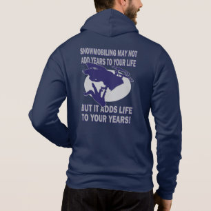 Sudadera Gray Snowmobiler