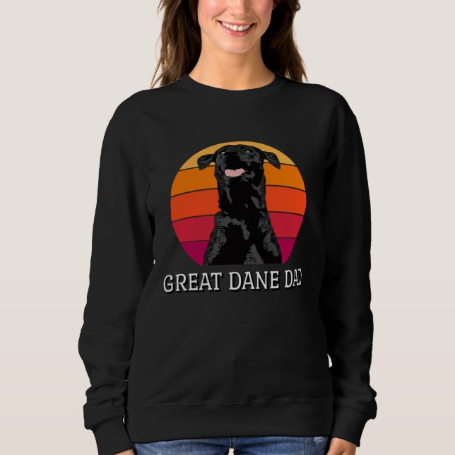 Sudadera Great Dane Dad Cool Dog Great Dane (Anverso)