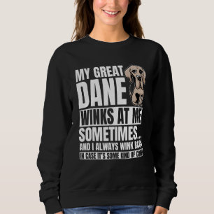Sudadera Great Dane Winks Gentle Dog Fur Parent German Mas