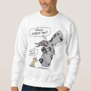 Sudadera Great dane y chihuahua Merle