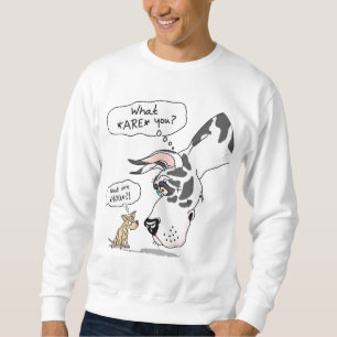 Sudadera Great dane y Harlequin de la chihuahua