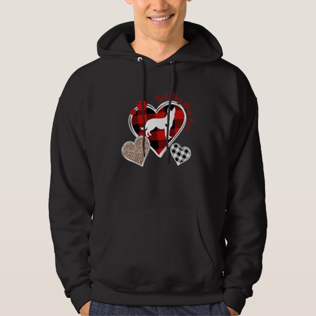 Sudadera Great German Shepherd Mom  Mother s Day Women s Da (Anverso)
