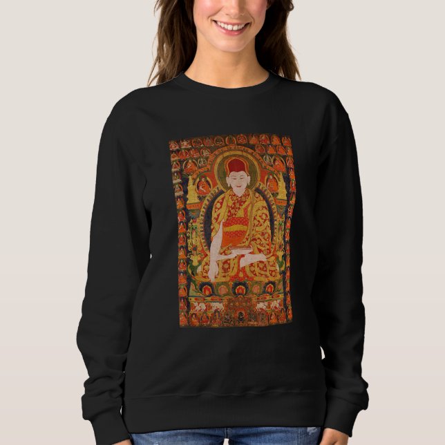 Sudadera Great One of Ngor Tibetan Buddhist Art (Anverso)