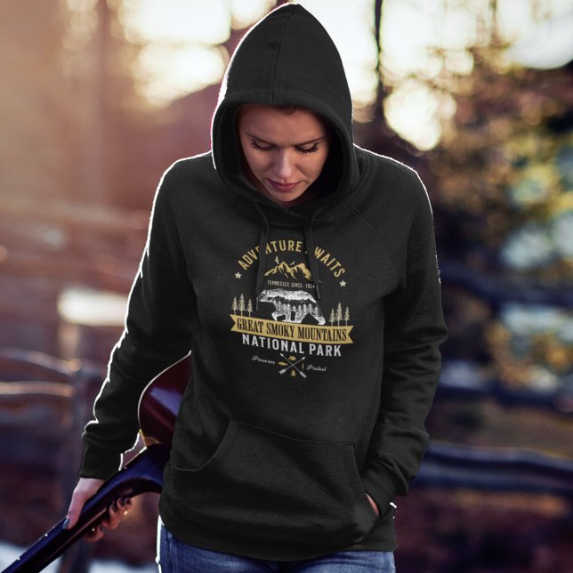 Sudadera Great Smoky Mountains Vintage Landscape (Subido por el creador)