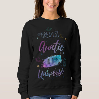 Sudadera Greatest Auntie In The Universe  From Niece And Ne