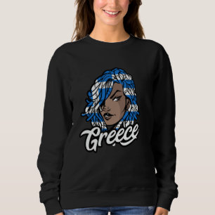 Sudadera Grecia Mujer Helénica Dreadlocks Helenos Griegos R