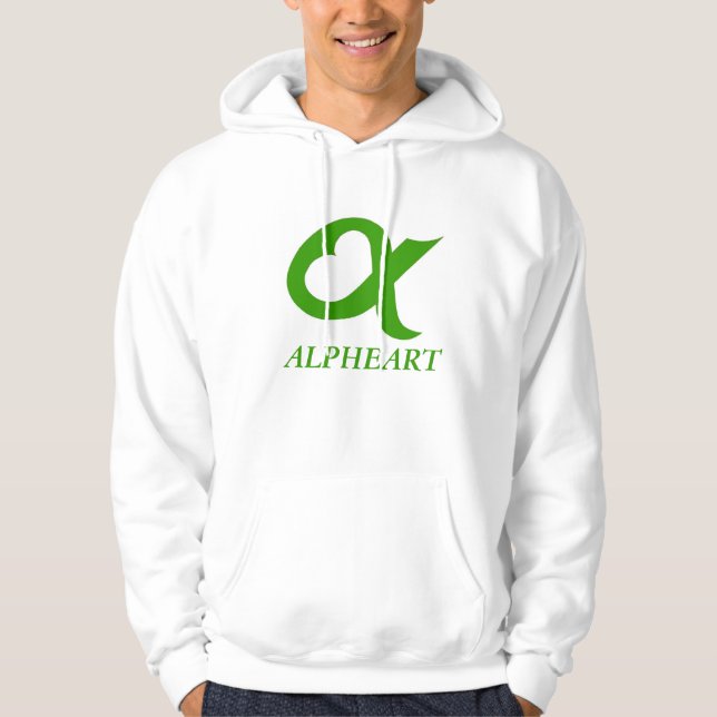 Sudadera green alpheart (Anverso)