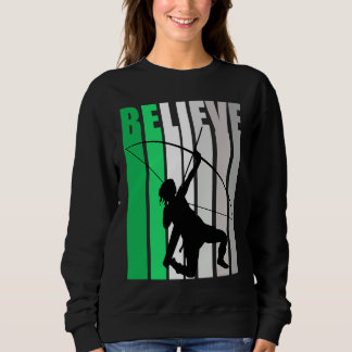 Sudadera Green Believe Motivating Girls Archery Retro Graph