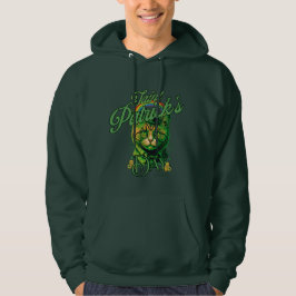 Sudadera Green cat saint patrick's day