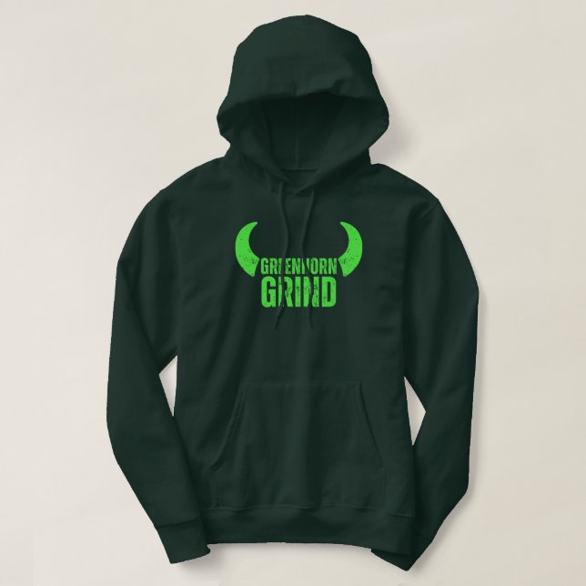 Sudadera Greenhorn Grind Fishing (Diseño del anverso)