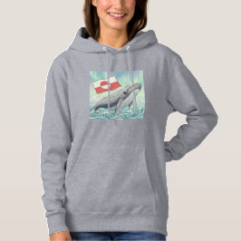 Sudadera Greenland Free as a Whale