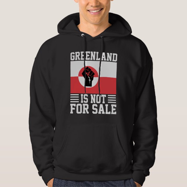Sudadera Greenland Is Not For Sale - Support Greenland (Anverso)
