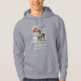 Sudadera Greenland Wild and Free Hoodie
