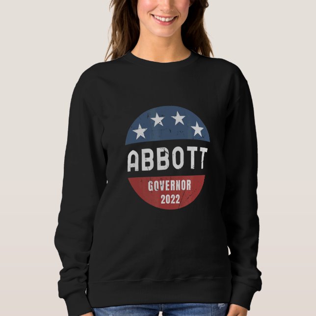 Sudadera Greg Abbott Para Gobernador de Texas 2022 (Anverso)