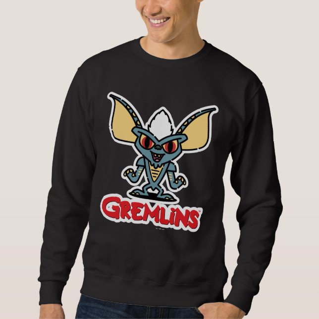 Sudadera Gremlins | Caracteres de comic de banda corta (Anverso)