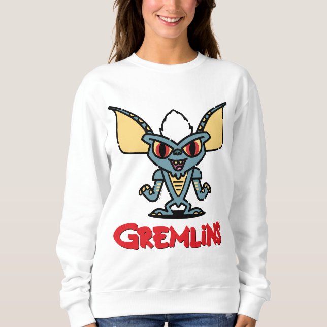 Sudadera Gremlins | Caracteres de comic de banda corta (Anverso)