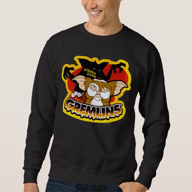 Sudadera Gremlins | Gizmo de miedo de banda (Anverso)