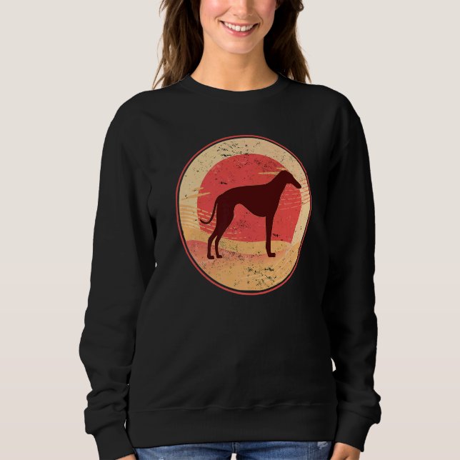 Sudadera Greyhound Windhound Retro 23 (Anverso)