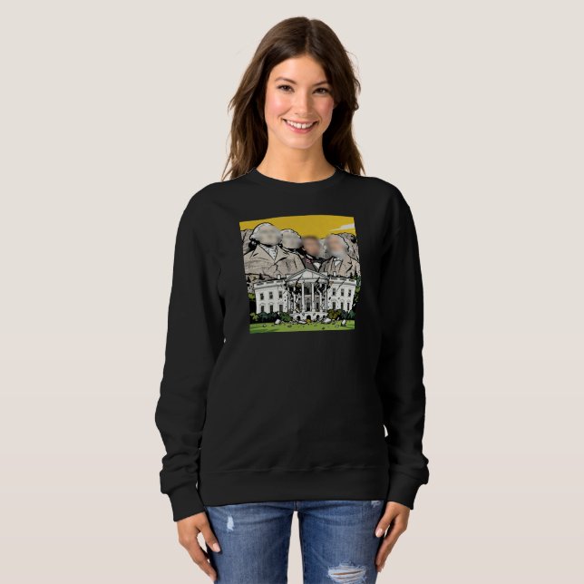 Sudadera Grietas en los cimientos (Anverso completo)