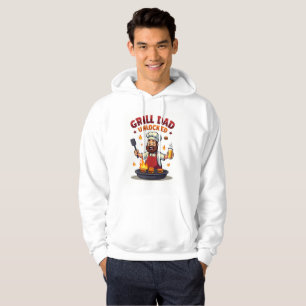 Sudadera Grill Dad Unlocked - Funny BBQ Chef Dad Design"