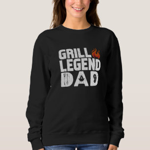 Sudadera Grill Legend Dad Grill & Smoker Barbecue Chef Dad