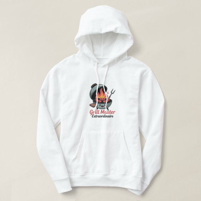 Sudadera Grill Master Extraordinaire – Funny BBQ Lover  (Diseño del anverso)