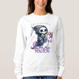 Sudadera Grim Reaper Book Lover, Personalizado Book Club