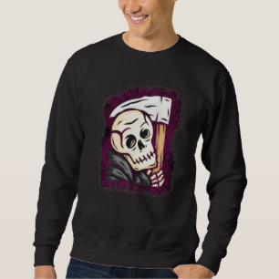 Sudadera Grim Reaper Wieling Scythe Sickle Bright Bold Cu
