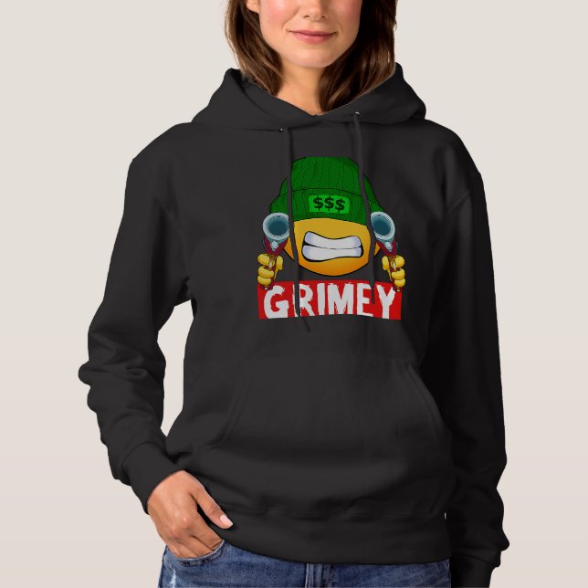 Sudadera Grimey Jamaican Dancehall UK Drime Grime Music Rap (Anverso)