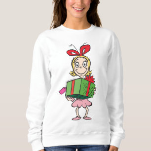 Sudadera Grinch Cindy-Lou Who - Holding Present