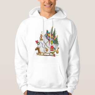 Sudadera Grinch Clásico Grinch y Max con Trineo