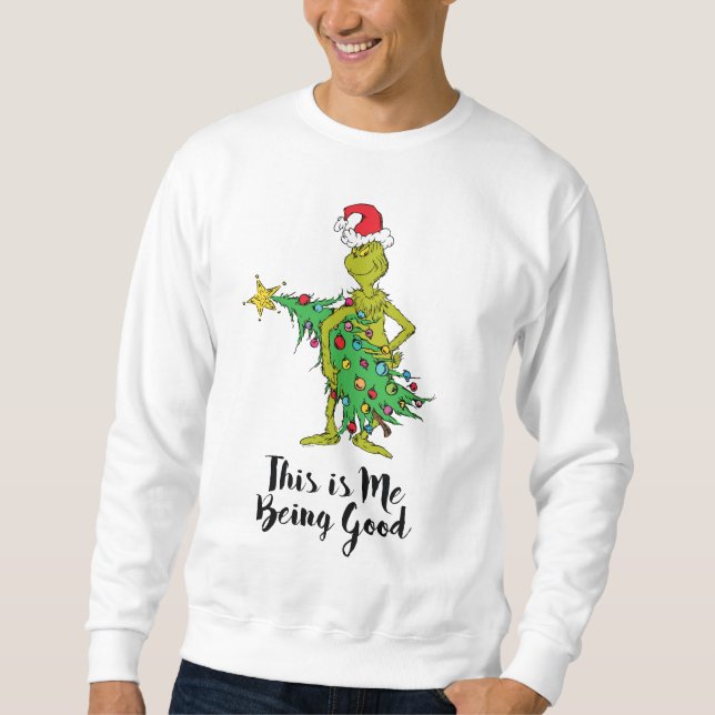 Sudadera Grinch Clásico | Travieso (Anverso)