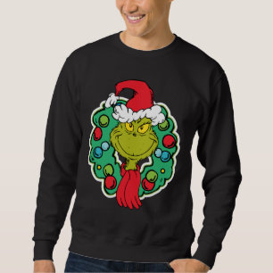 Sudadera Grinch Corona de Navidad