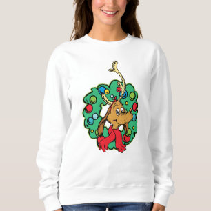 Sudadera Grinch Corona de Navidad Max