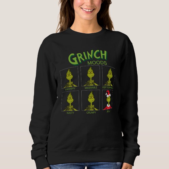 Sudadera Grinch | Edición de Navidades de gráficos de estad (Anverso)