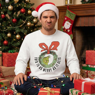 Sudadera Grinch   Esto es lo más alegre que puede ser