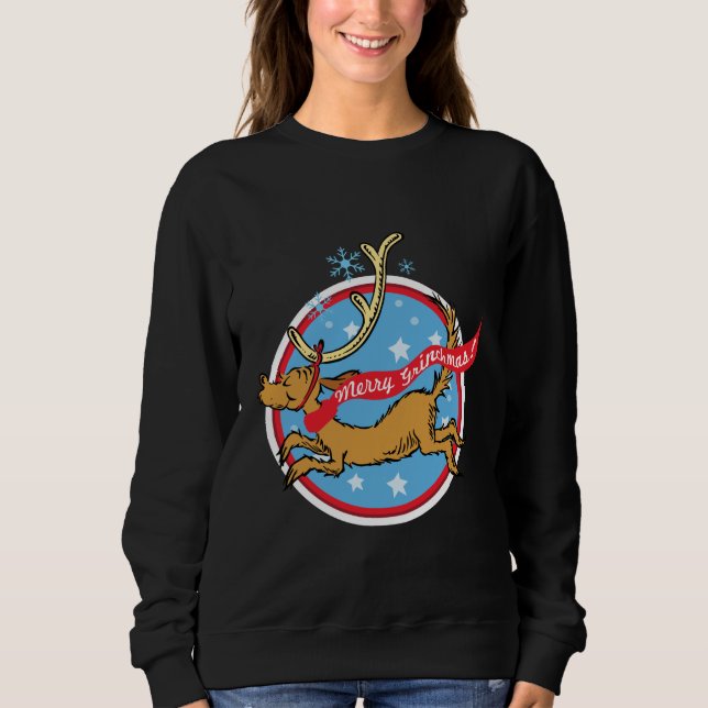 Sudadera Grinch | ¡Feliz Grinchmas, Max! (Anverso)