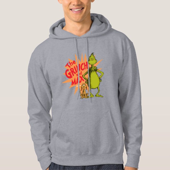 Sudadera Grinch | Grinch & Max Starburst (Anverso)