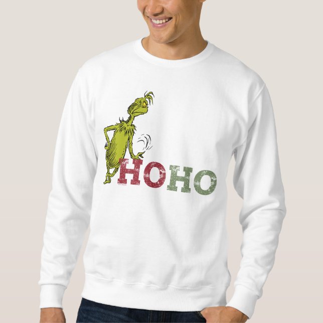 Sudadera Grinch | Ho Ho Ho Ho (Anverso)