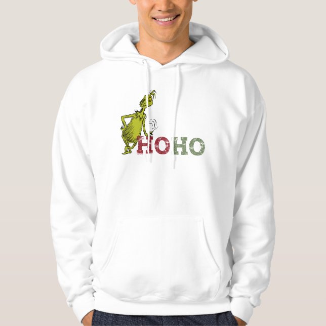 Sudadera Grinch | Ho Ho Ho Ho (Anverso)