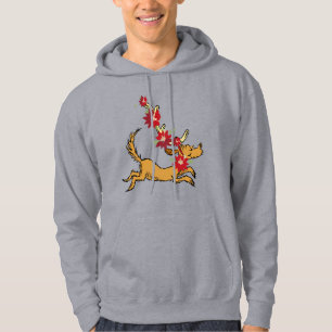 Sudadera Grinch Max Flor de Nochebuena de Navidad