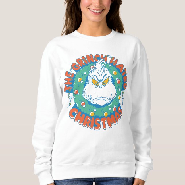 Sudadera Grinch Odió La Navidad (Anverso)