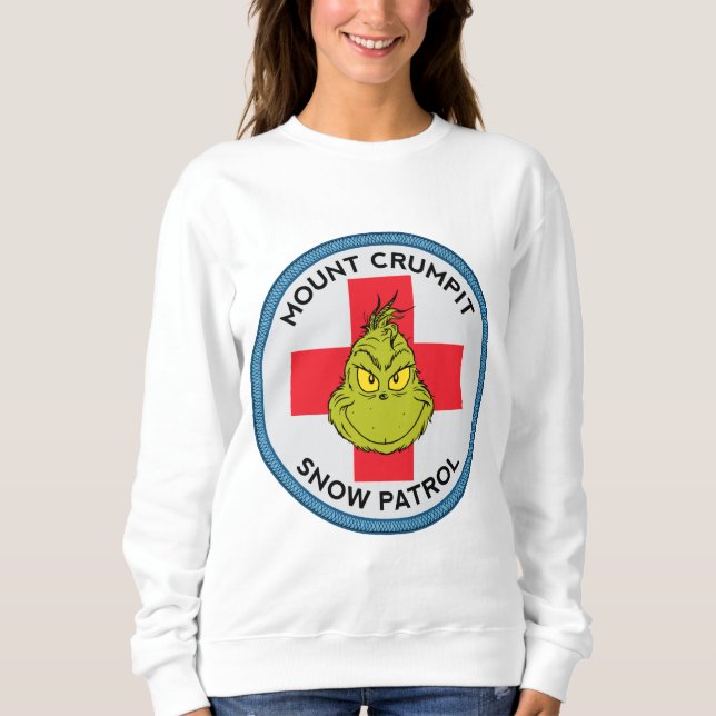 Sudadera Grinch | Patrulla de nieve del Mt. Crumpit (Anverso)
